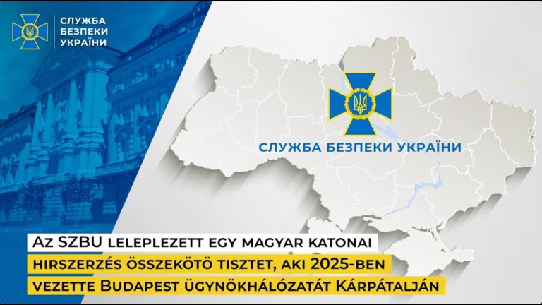 Фото для новини:Az SZBU leleplezett egy magyar katonai hirszerzés összekötö tisztet