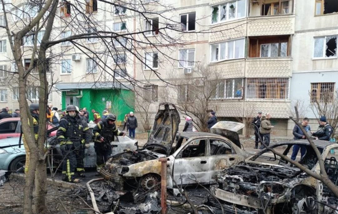 Фото для новини:Дрони РФ атакували Харків та область: є загиблі й потерпілі