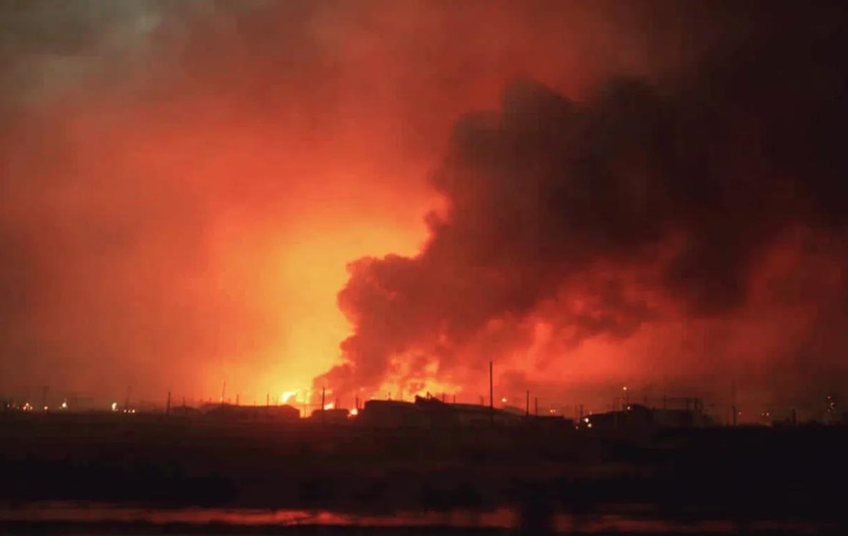 Фото для новини:На Полтавщині атаковано газовидобувний об'єкт