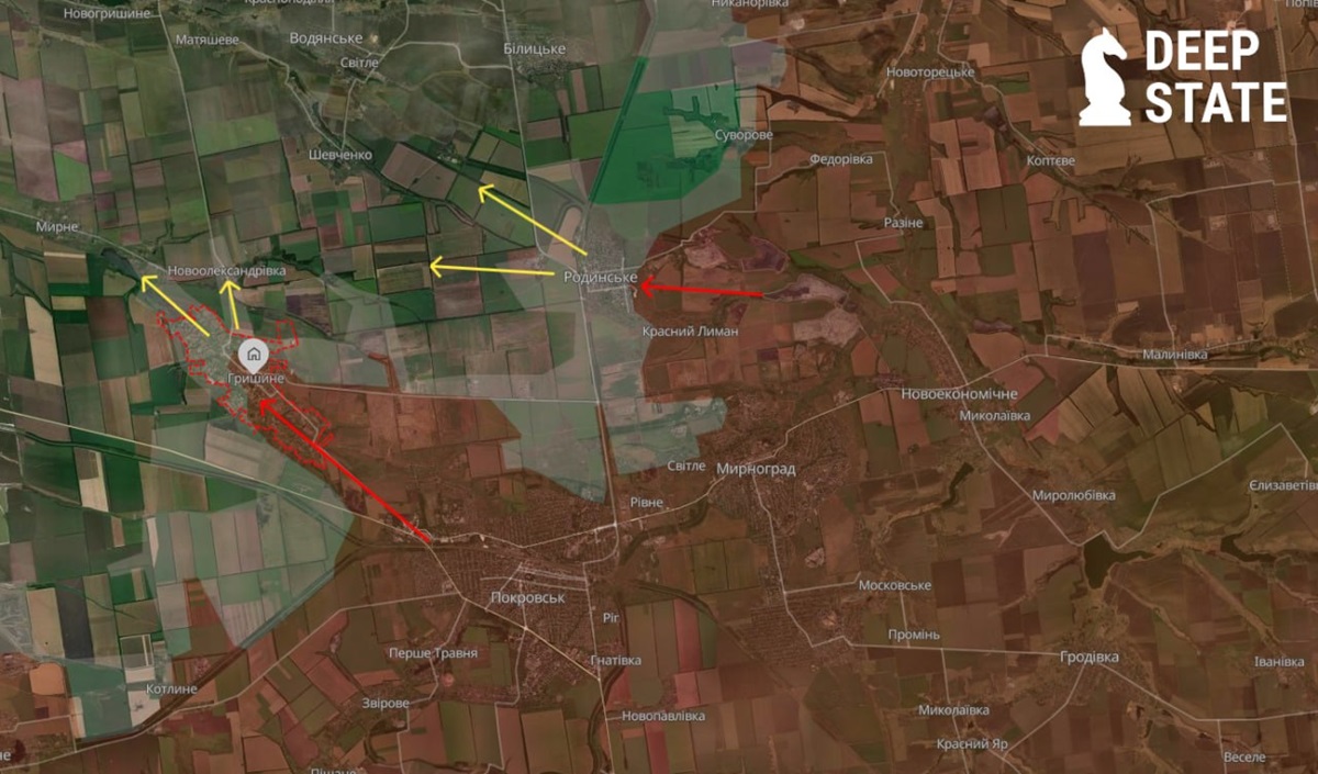 Фото для новини:Окупація Гришиного є питанням часу - DeepState