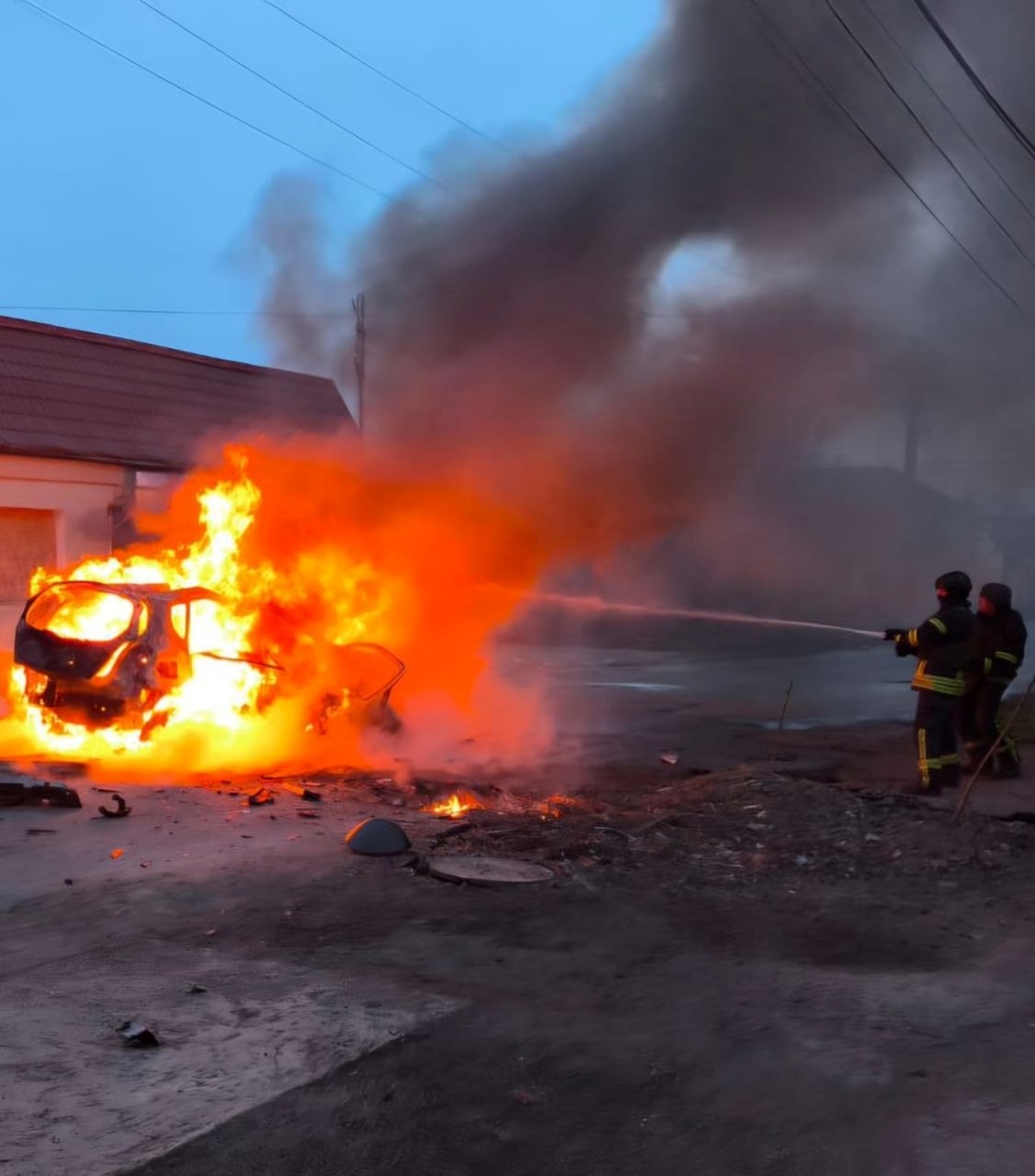 Фото для новини:Росіяни вдруге за ранок атакували Кривий Ріг: є поранені