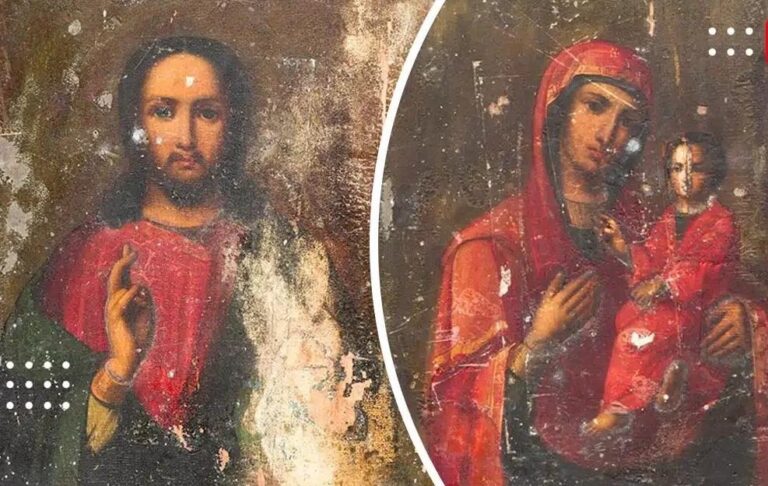 Фото для новини:У музеї Переяслава розкрили таємницю весільних ікон XIX століття