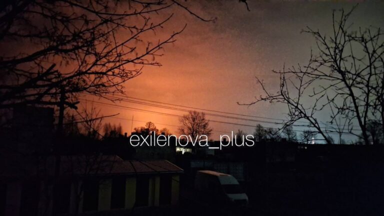 Фото для новини:У Росії палає порт Усть-Луга після атаки дронів