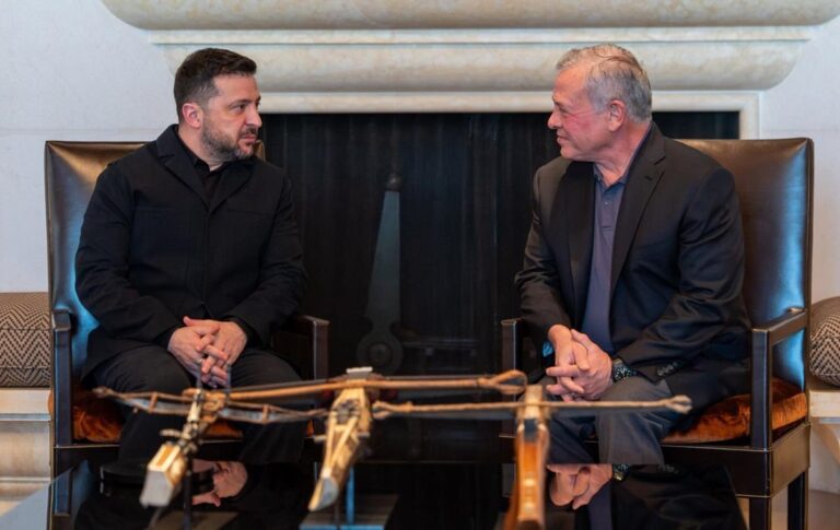 Фото для новини:Зеленський і король Йорданії обговорили партнерство у сфері безпеки