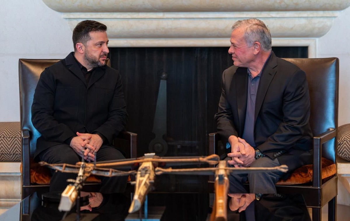 Фото для новини:Зеленський і король Йорданії обговорили партнерство у сфері безпеки