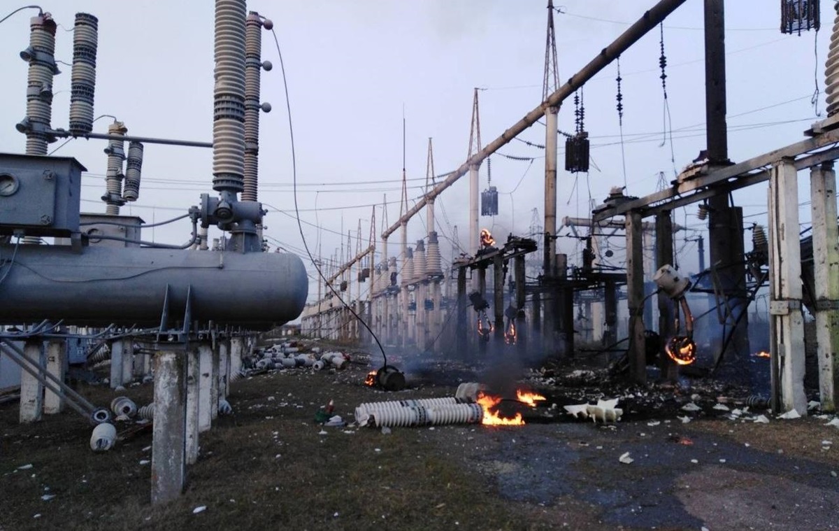 Фото для новини:Знеструмлено більшу частину Чернігівської області