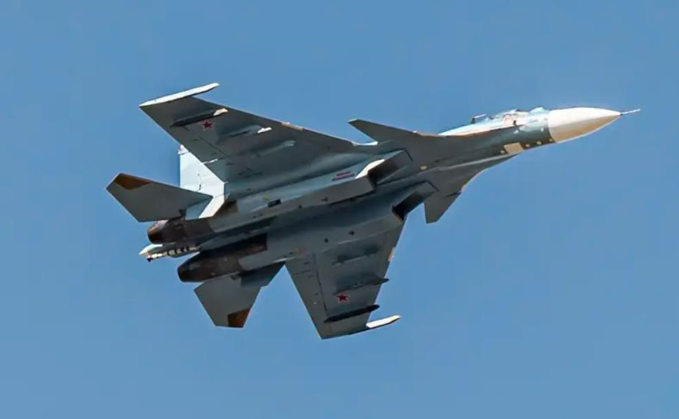 Фото для новини:Аварія винищувача Су-30 у Криму: стали відомі деталі