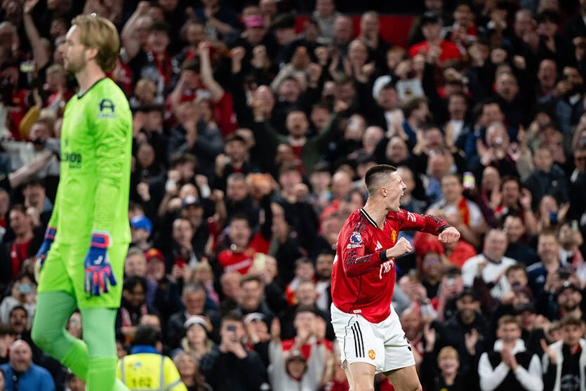 Фото для новини:Брентфорд Ярмолюка поступився Манчестер Юнайтед