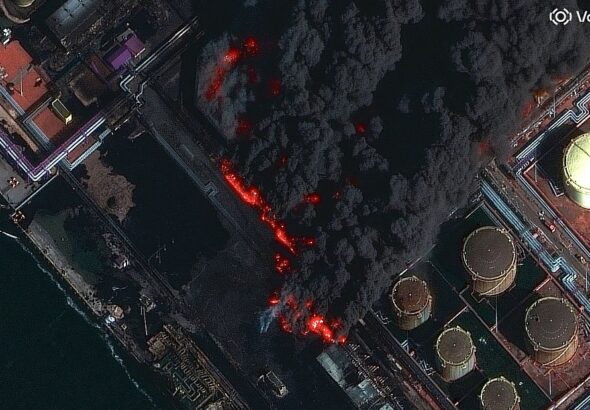 Фото для новини:Дрони паралізували порти РФ на Балтиці