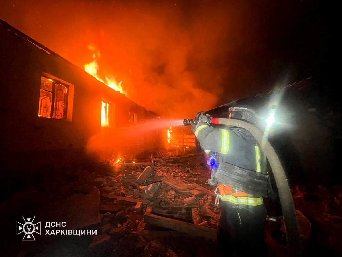 Фото для новини:Дрони РФ атакували Харківщину, є постраждалі