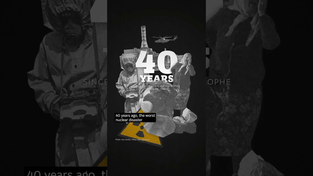 Фото для новини:40 years since the Chornobyl disaster