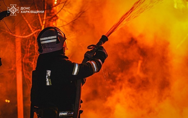 Фото для новини:Харків удруге за ніч зазнав ворожого удару