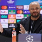 Фото для новини:Компані висловився щодо чвертьфіналу Ліги чемпіонів