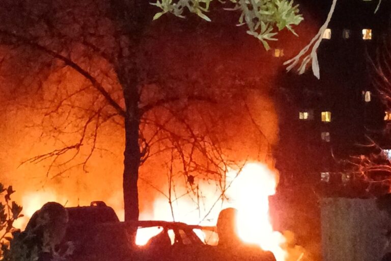 Фото для новини:Масована атака на Суми: пожежі і значні руйнування