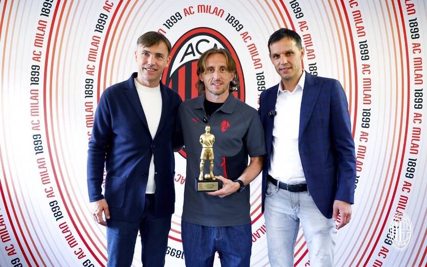 Фото для новини:Модріч у 14-й раз став футболістом року в Хорватії