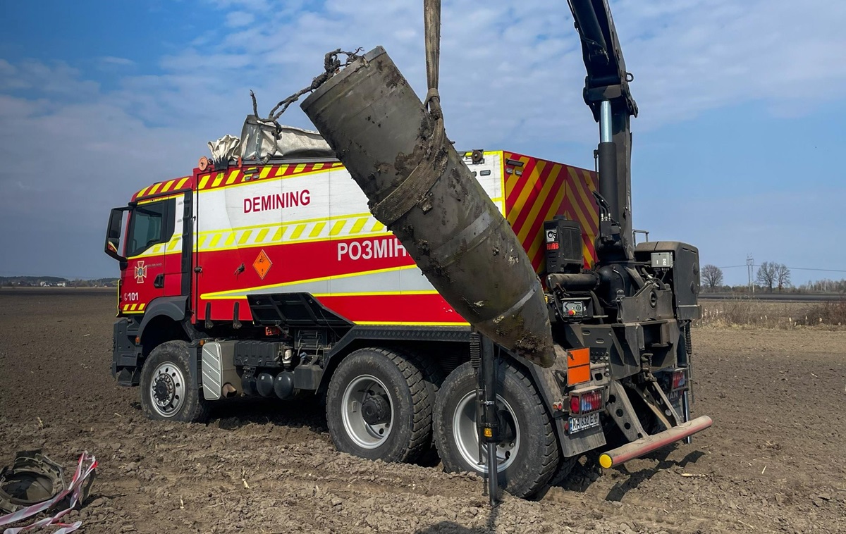 Фото для новини:На Київщині знову знайшли бойову частину Кинджала
