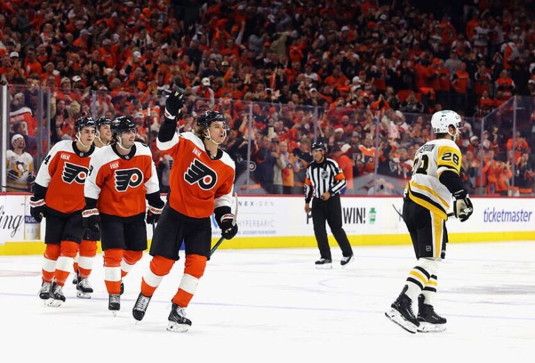 Фото для новини:НХЛ: Філадельфія влаштувала гольове шоу