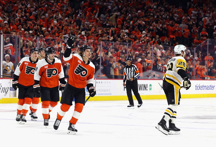 Фото для новини:НХЛ: Філадельфія влаштувала гольове шоу