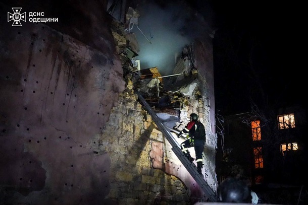 Фото для новини:Одеса під масованою атакою БПЛА