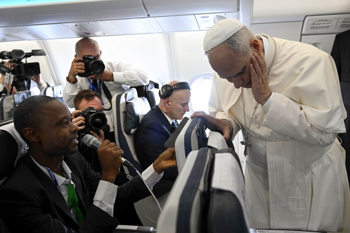 Фото для новини:Папа Лев XIV: Дискусія з Трампом не в моїх інтересах