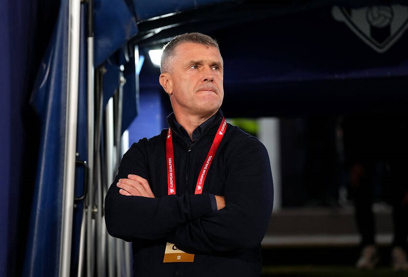 Фото для новини:Ребров залишив посаду тренера збірної України