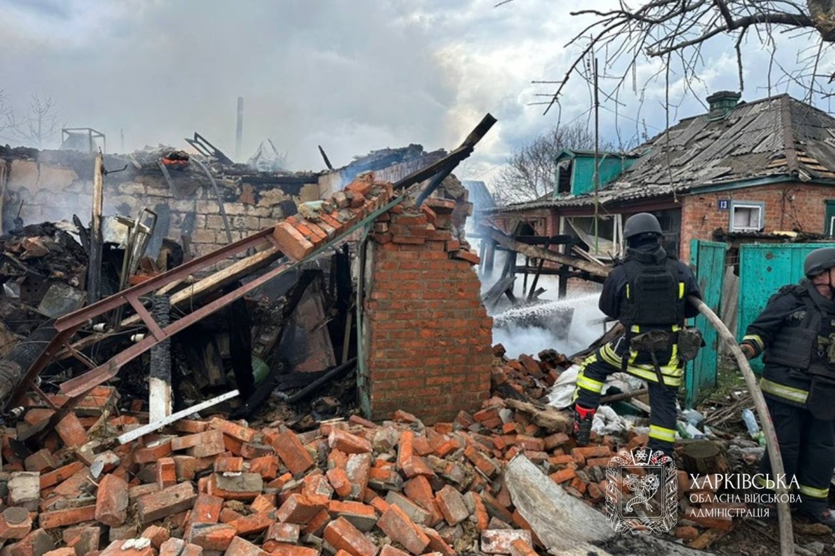 Фото для новини:РФ обстріляла Золочів на Харківщині: 5 поранених