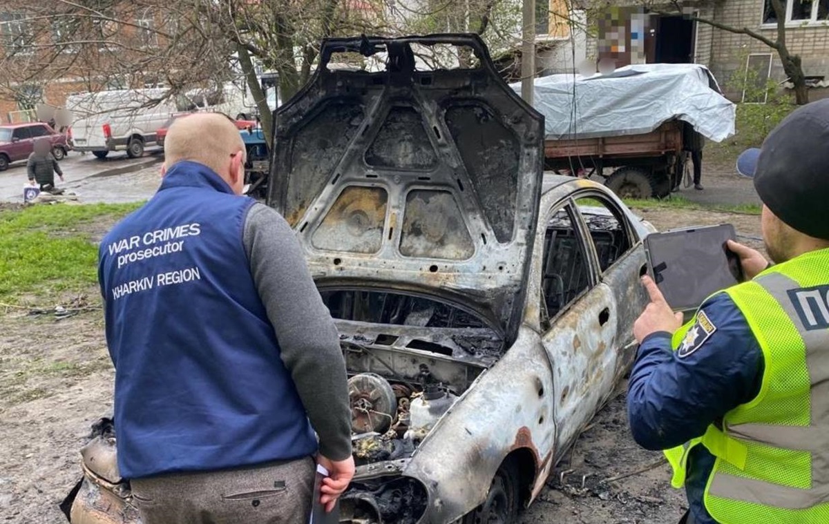 Фото для новини:Росіяни вбили "шахедами" цивільних в Балаклії