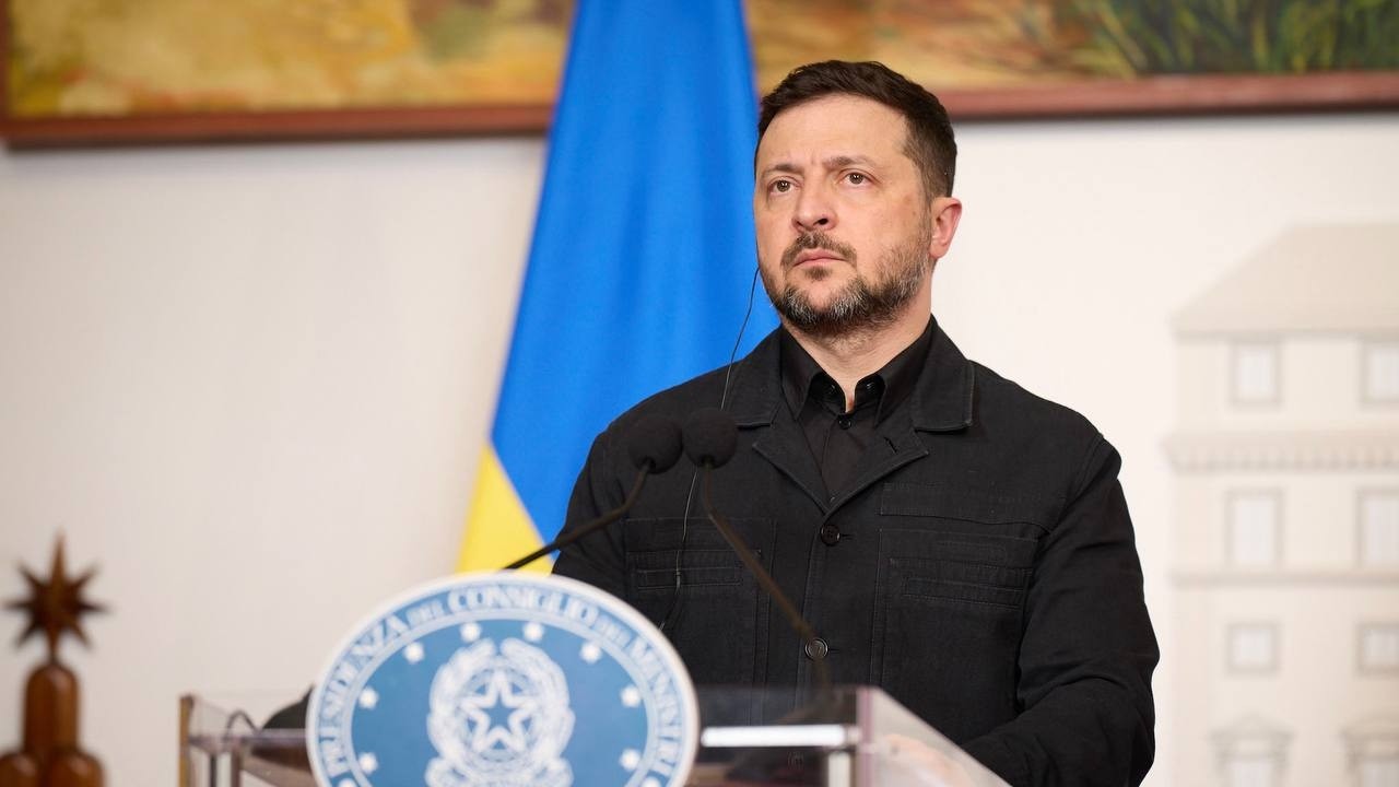 Фото для новини:Заяви Володимира Зеленського та Джорджи Мелоні для медіа