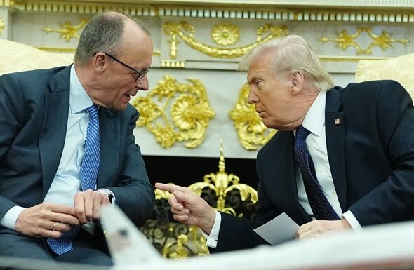 Фото для новини:Трамп відповів Мерцу на "приниження США Іраном"