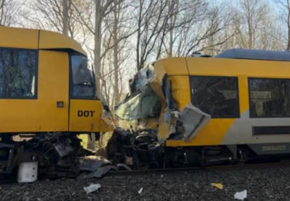 Фото для новини:У Данії зіткнулися пасажирські поїзди, постраждали щонайменше 17 людей