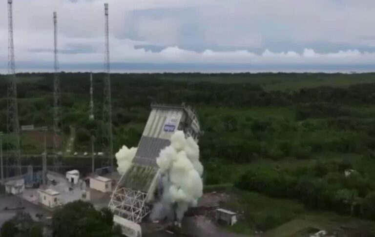 Фото для новини:У Гвіані підірвали майданчик для російських ракет