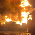 Фото для новини:У Києві російський дрон врізався в багатоповерхівку