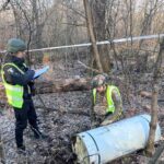 Фото для новини:У Києві виявили бойову частину ракети Іскандер-К