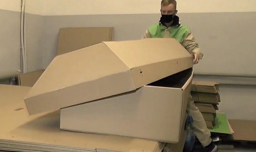 Фото для новини:У Криму влада дозволила картонні труни при похованні за рахунок держави