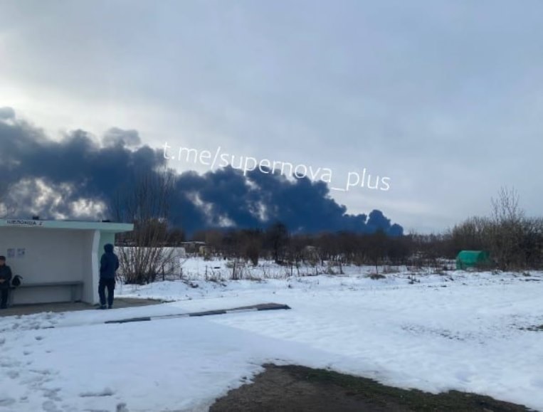 Фото для новини:Удар по НПС Горькй: з&rsquo;явилися супутникові фото