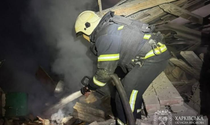 Фото для новини:Удари по Харківщині: одна людина загинула, троє постраждали