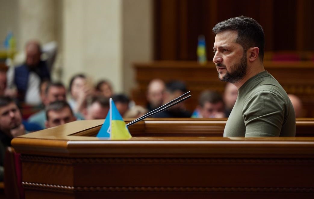 Фото для новини:Зеленський назвав кількість пріоритетних законопроєктів у Раді