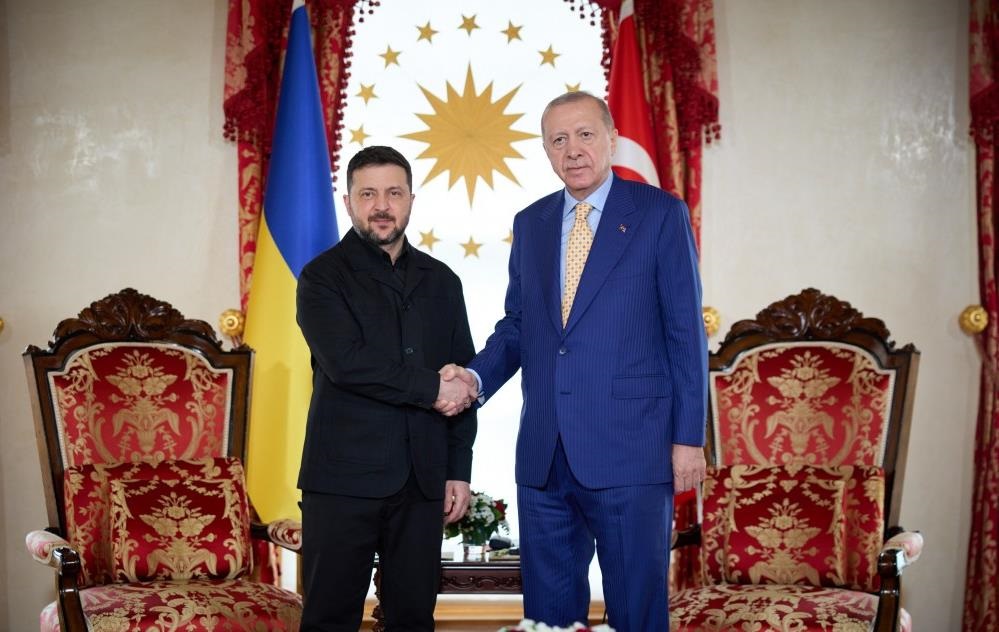 Фото для новини:Зеленський поділився деталями зустрічі з Ердоганом