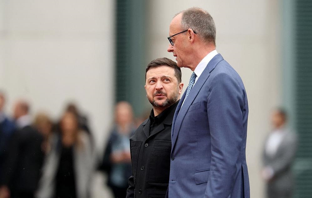 Фото для новини:Зеленський прибув з візитом до Берліна