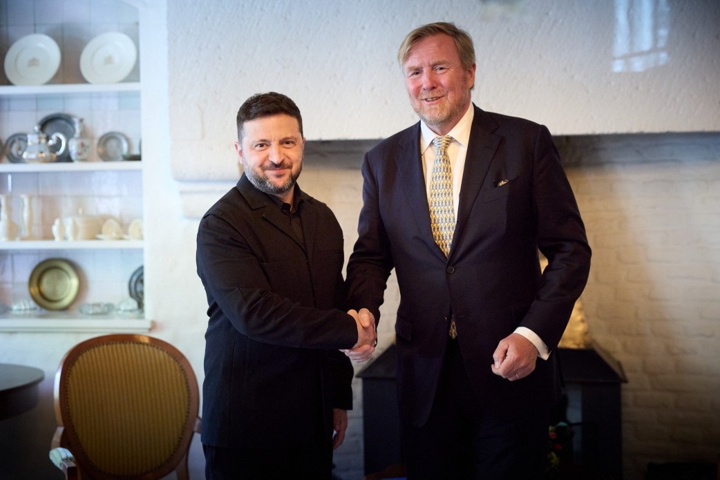 Фото для новини:Зеленський провів зустріч із Королем Нідерландів