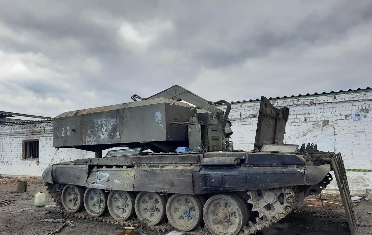 Фото для новини:ЗСУ показали знищення Сонцепьока на Запоріжжі