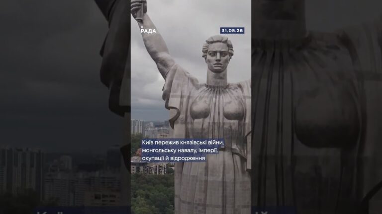 Фото для новини:З Днем Києва 💙💛Київ — це серце України, яке б’ється навіть під звуки тривог.