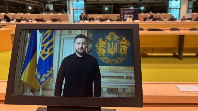 Фото для новини:Звернення Президента Володимира Зеленського до Міжнародної коаліції за повернення українських дітей