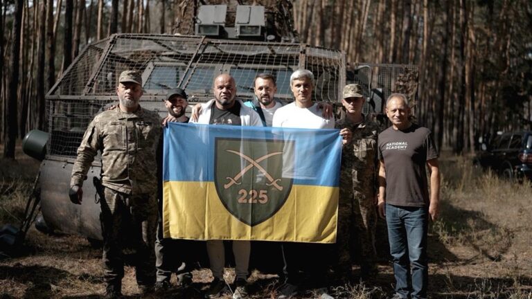 Фото для новини:БФ "Надія" та Валерій Дубіль посилюють 225 - ОШП Олега Ширяєва