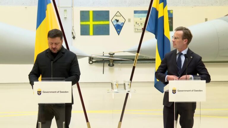 Фото для новини:Підписання декларації про поглиблення співпраці. Заяви Володимира Зеленського й Ульфа Крістерссона