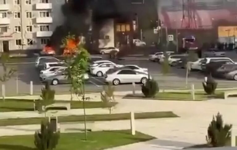Фото для новини:Дрони уразили важливі об'єкти Грозного й Махачкали