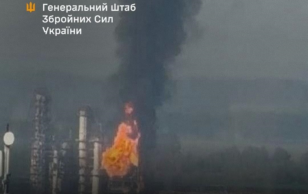Фото для новини:Генштаб заявив про ураження НПЗ в Кстово