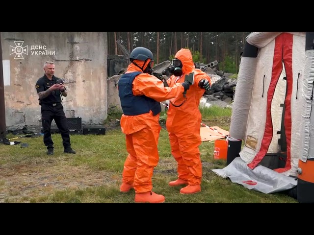 Фото для новини:Візит делегації Фінляндії до українських рятувальників