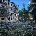 Фото для новини:Наслідки атаки на Дніпро: дев&rsquo;ять поранених і руїни