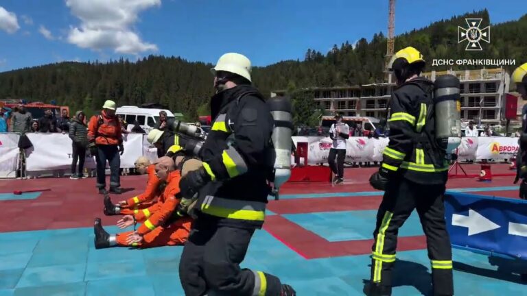 Фото для новини:Чемпіонат ДСНС «Найсильніший пожежний-рятувальник Firefighter Challenge»
